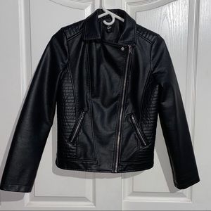 Art Class | Black Leather Jacket XL(14/16)